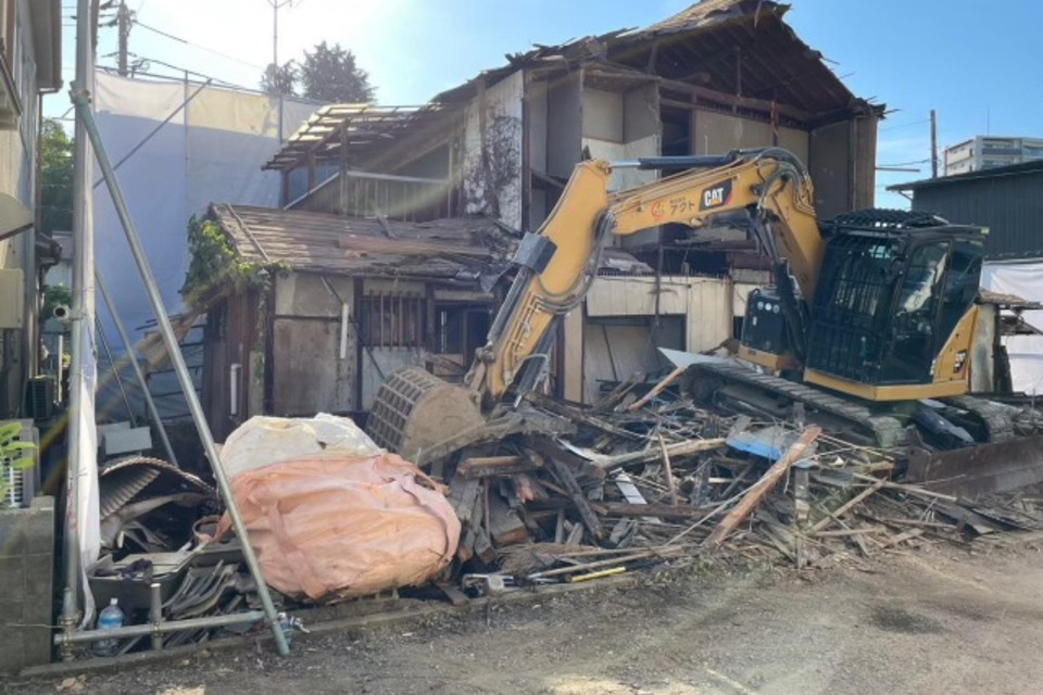 岡山市中区御成町 解体工事の画像