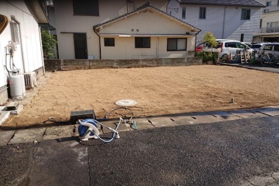 岡山市北区西古松 解体工事の画像