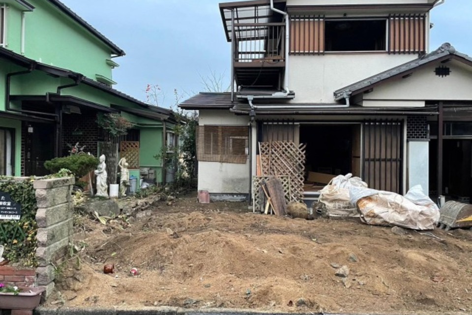 倉敷市上東 解体工事の画像